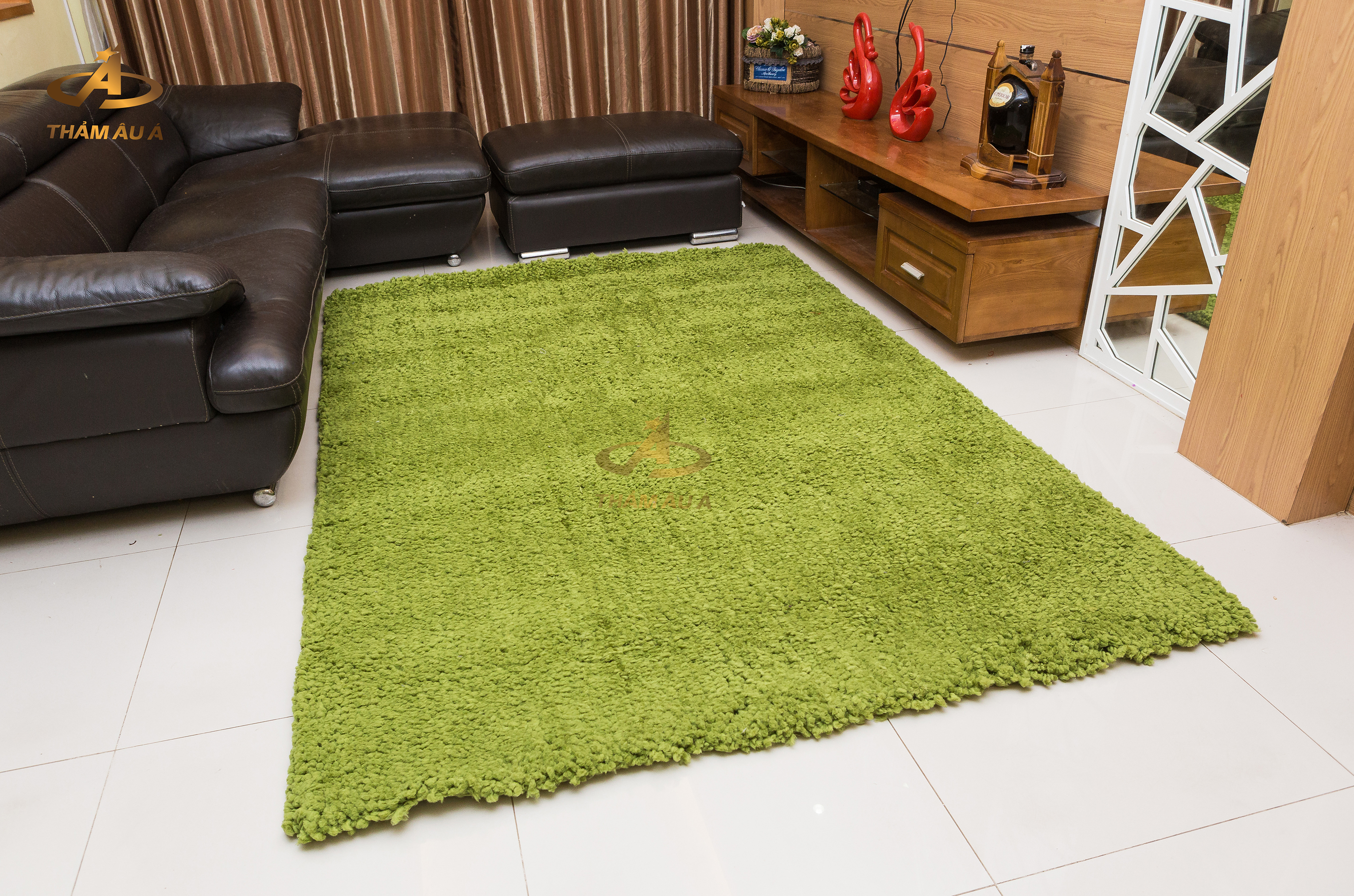 Thảm trang trí nhập khẩu SENCES 670 GREEN