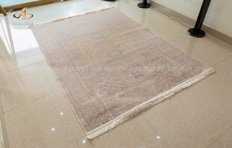 Thảm đẹp nhập khẩu Ghom 608 beige