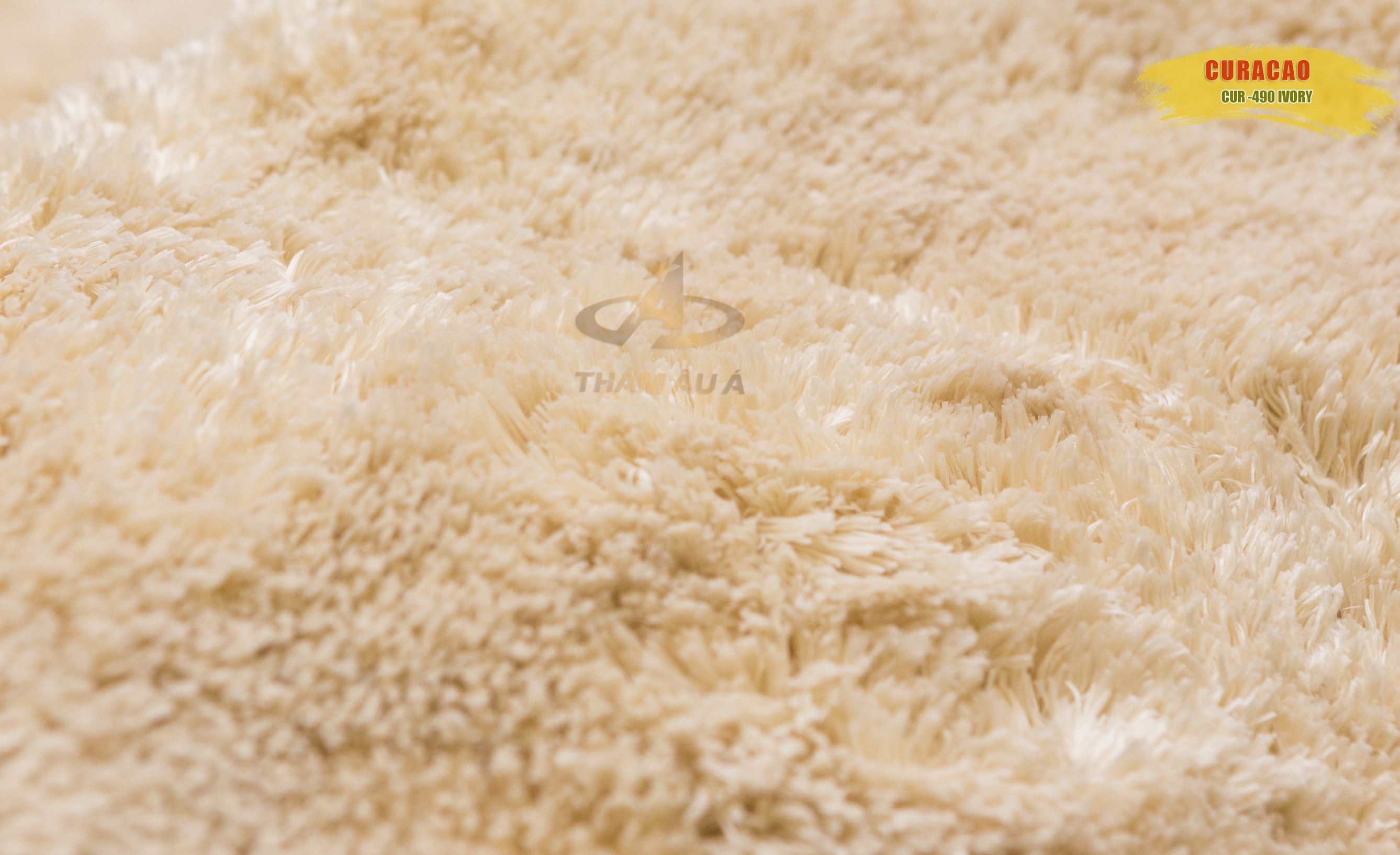 Thảm Trang Trí Nhập Khẩu CURACAO 490 IVORY
