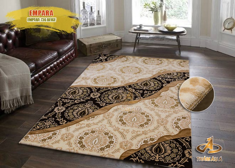 Mẫu Thảm Cổ Điển EMPARA 736 BEIGE