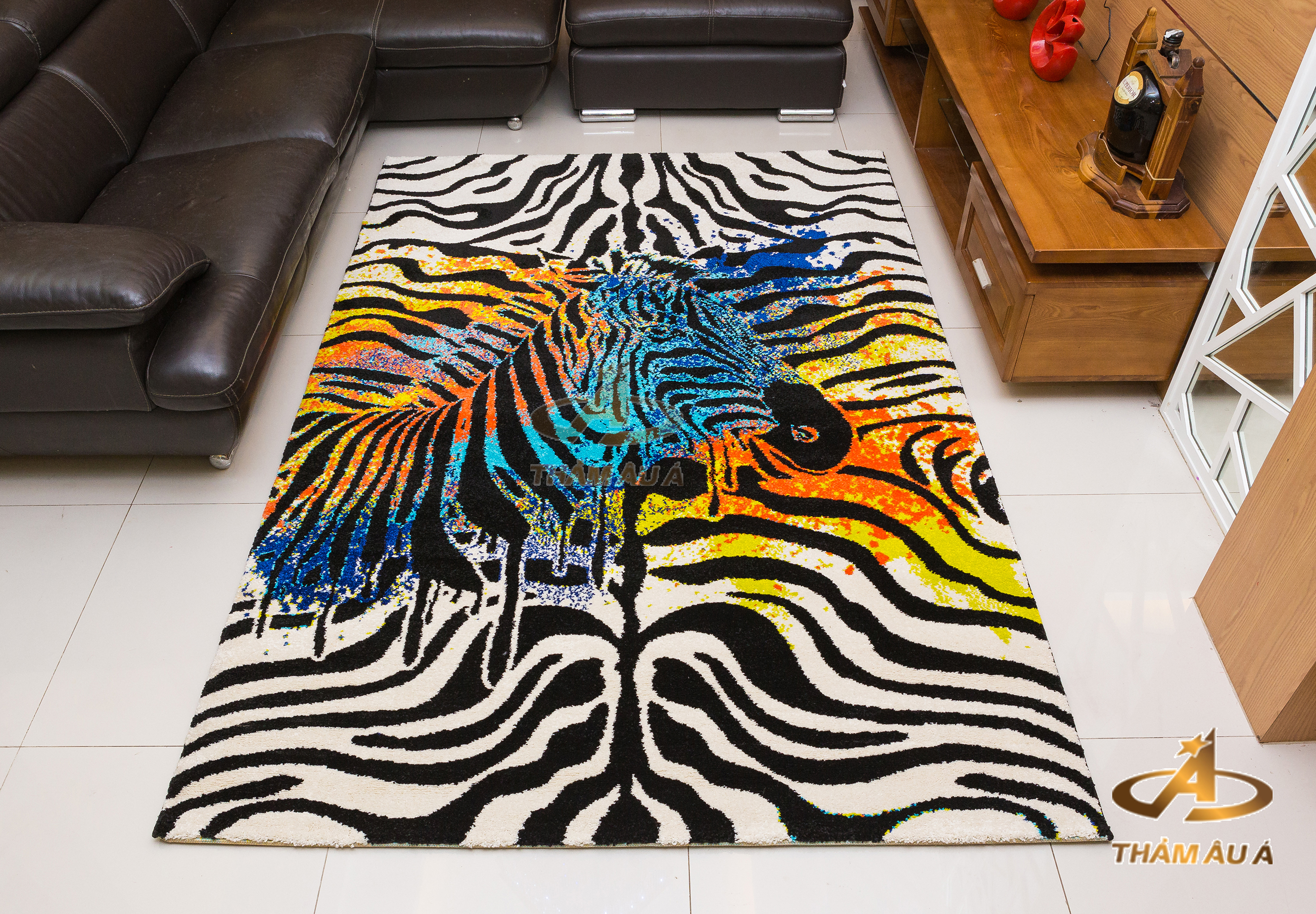 Thảm trang trí nhập khẩu MAYA 485 ZEBRA