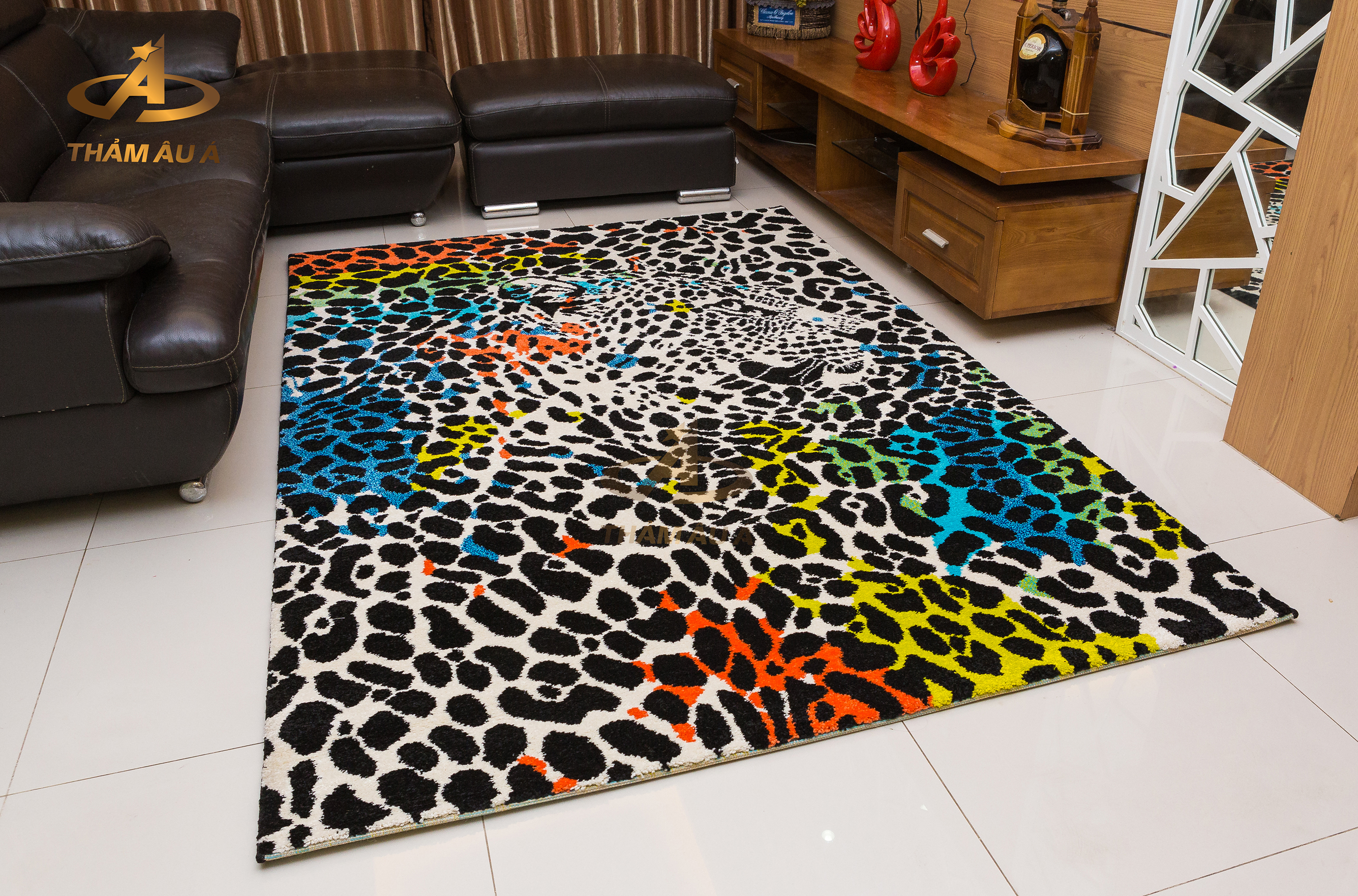 Thảm trang trí nhập khẩu MAYA 486 LEOPARD