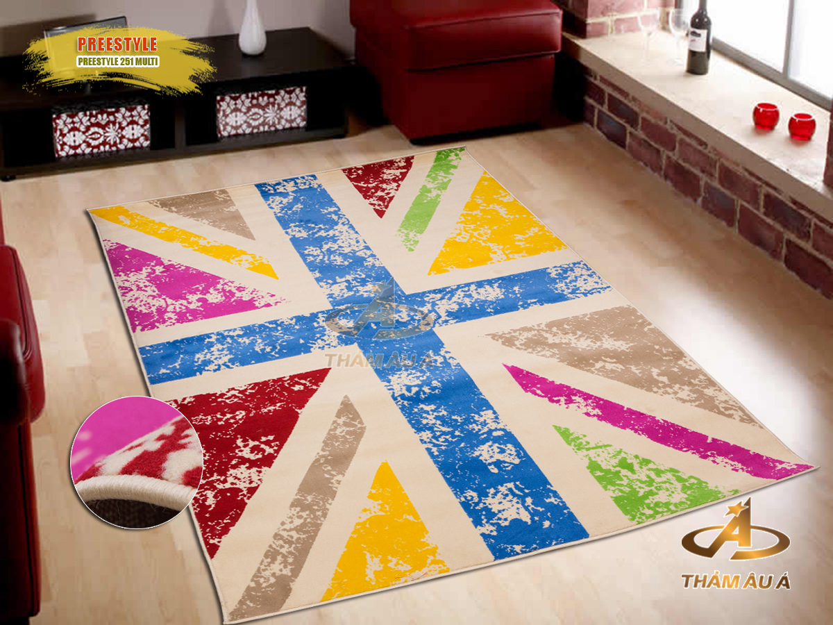 Thảm trang trí nhập khẩu PREESTYLE 251 MULTI