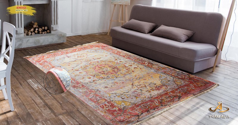 Mẫu thảm trang trí đẹp VINTAGE 701 – MULTI