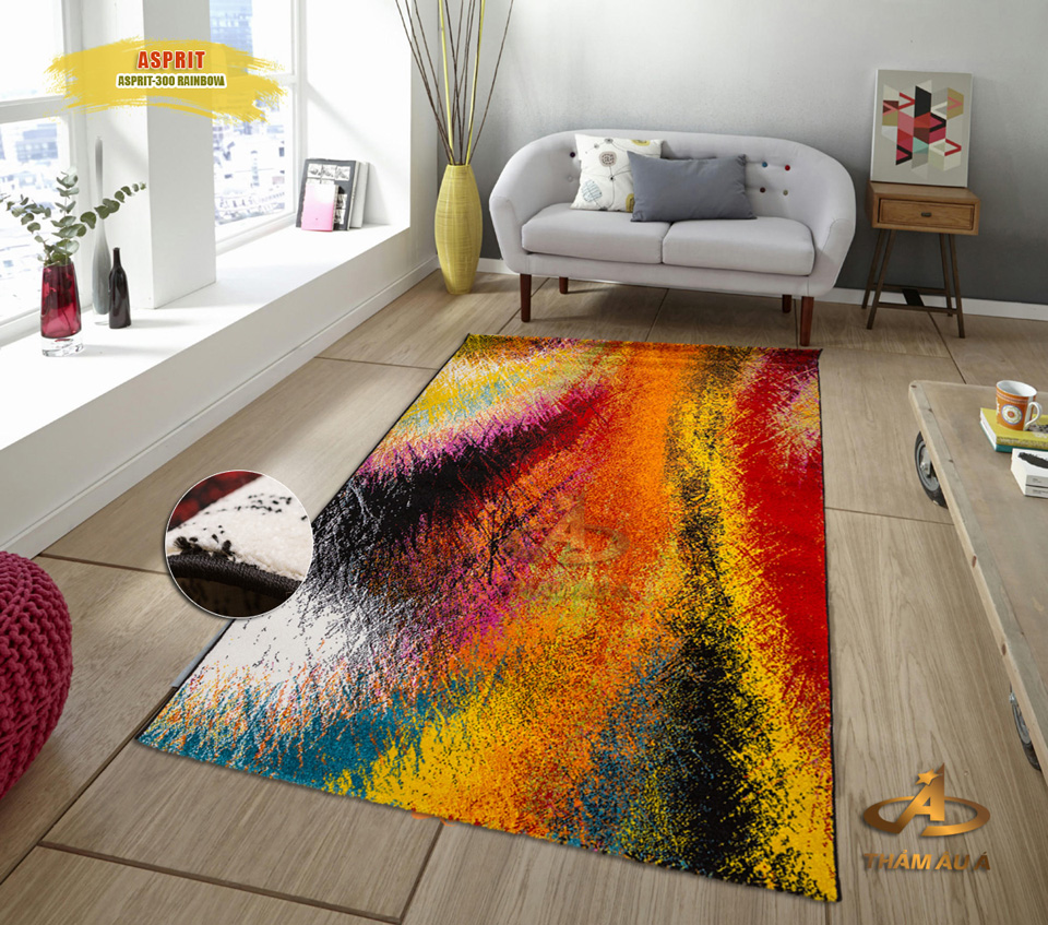 Thảm trang trí nhập khẩu ESPRIT 300 RAINBOW