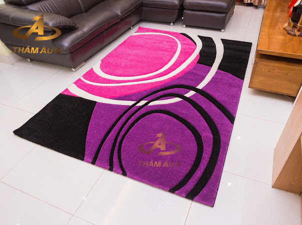 Thảm trang trí nhập khẩu California 104 Fuchsia – Purle
