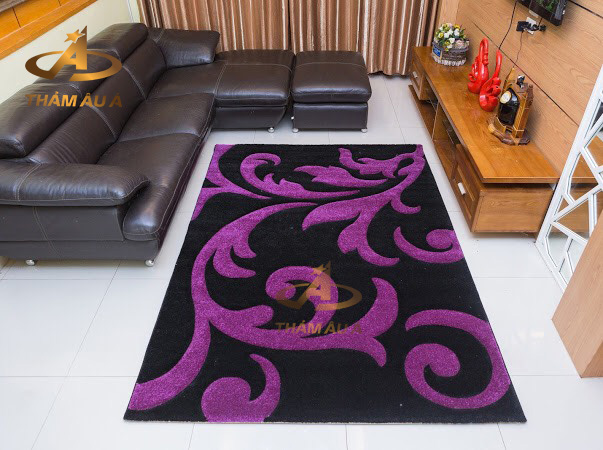Thảm Trang Trí Lambada 451 Black/Violet