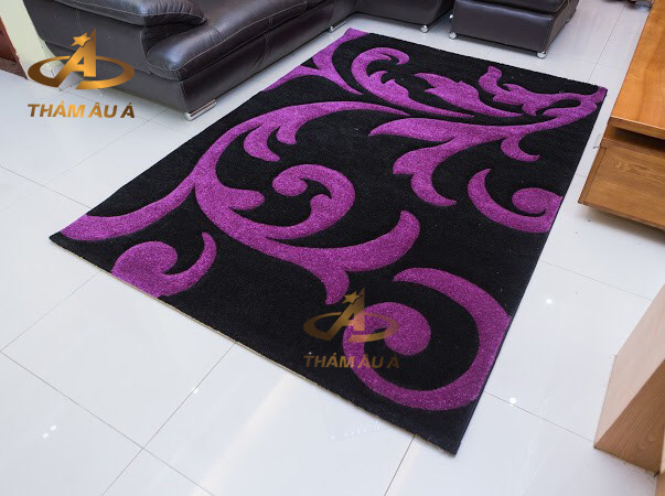 Thảm Trang Trí Lambada 451 Black/Violet