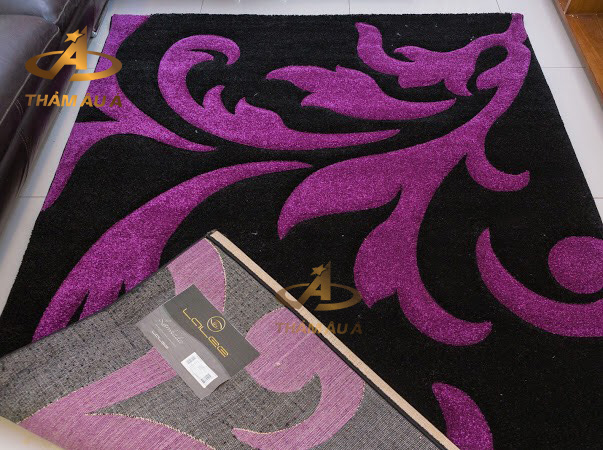 Thảm Trang Trí Lambada 451 Black/Violet