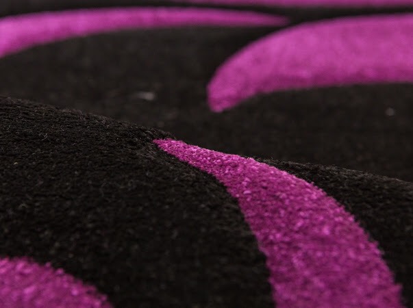 Thảm Trang Trí Lambada 451 Black/Violet