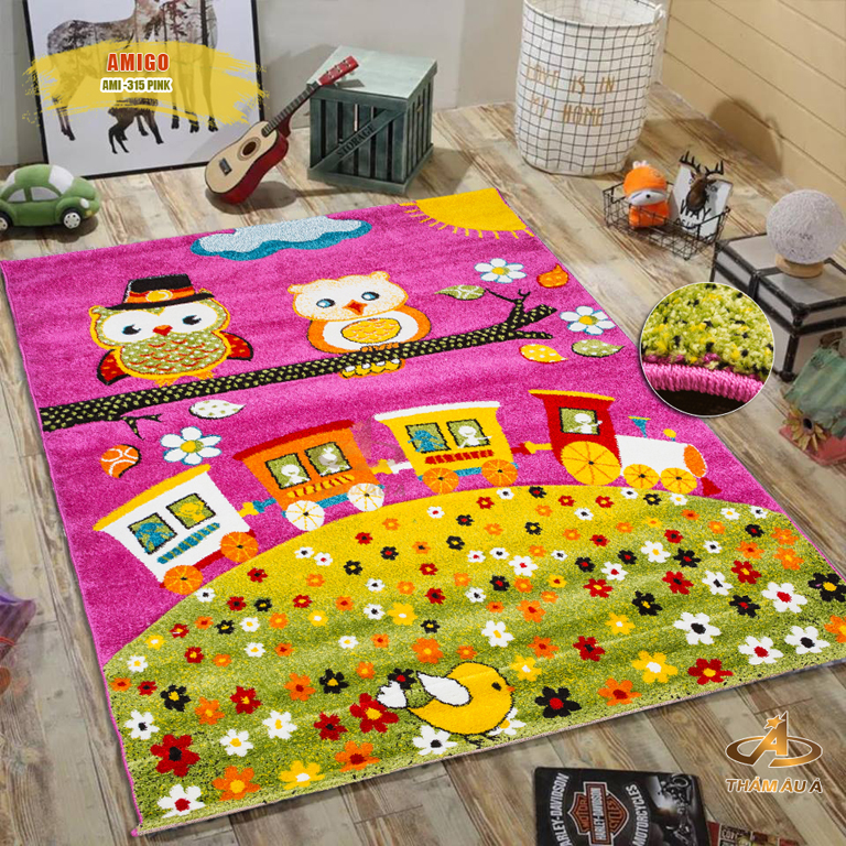 Thảm Trang Trí Nhập Khẩu AMIGO 315 PINK