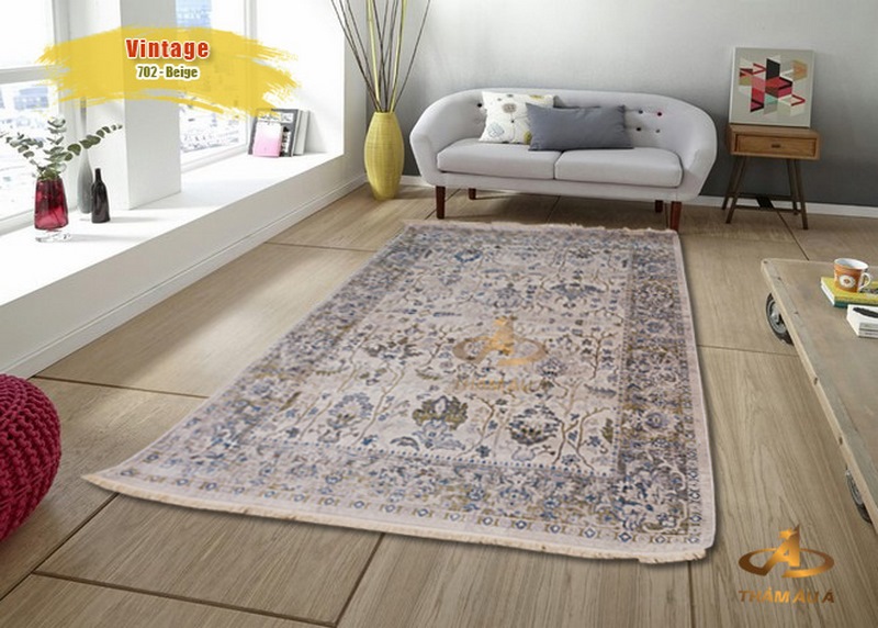 Thảm trang trí trải sàn VINTAGE 702 – Beige