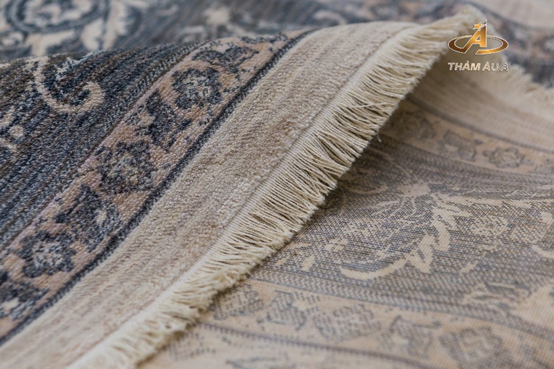 Mẫu thảm phòng khách vintage 700 Ivory