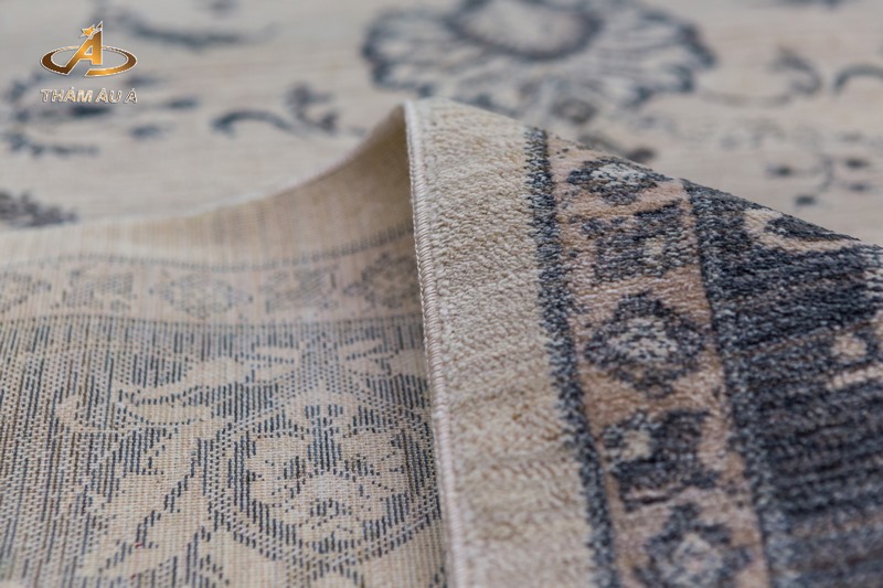 Mẫu thảm phòng khách vintage 700 Ivory