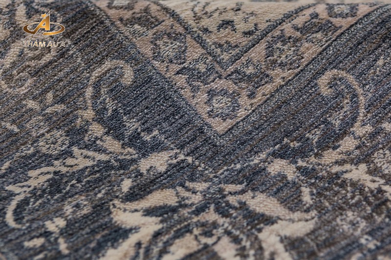 Mẫu thảm phòng khách vintage 700 Ivory