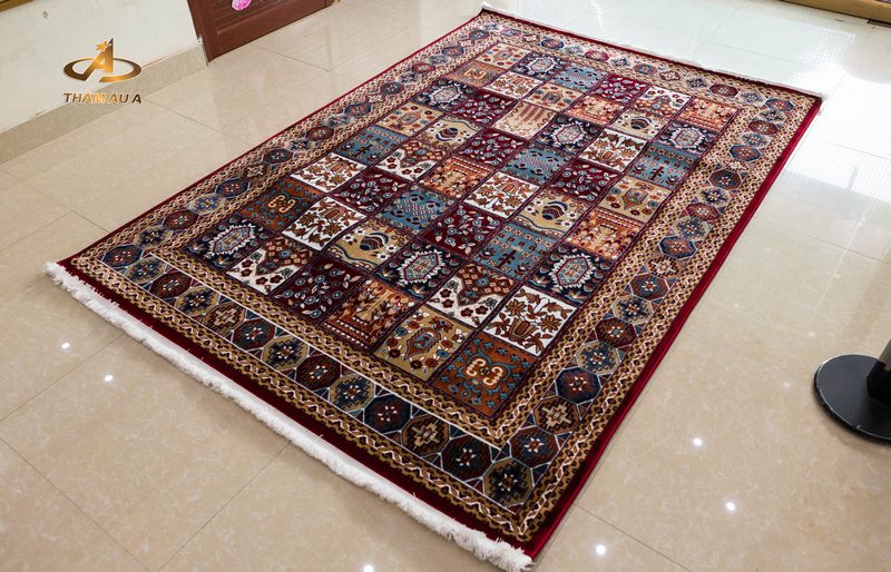 Thảm đẹp trang trí Classic 702 Red
