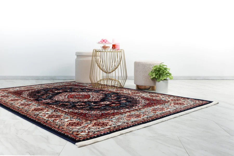 Thảm Trang Trí Nhập Khẩu Hayat 301 Navy