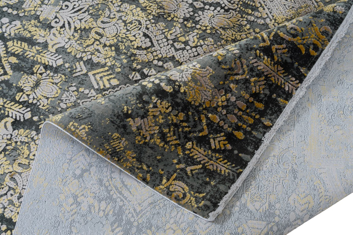 Thảm Trang Trí Orsay 700 Grey -Yellow