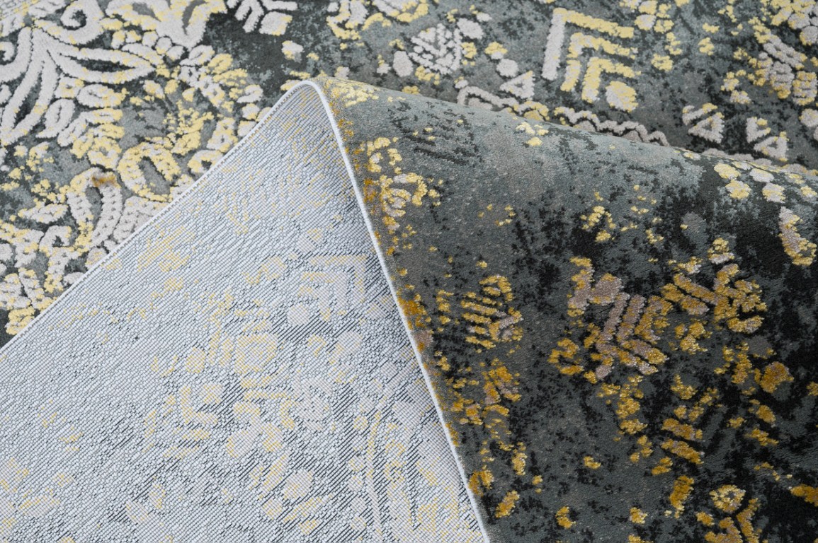 Thảm Trang Trí Orsay 700 Grey -Yellow