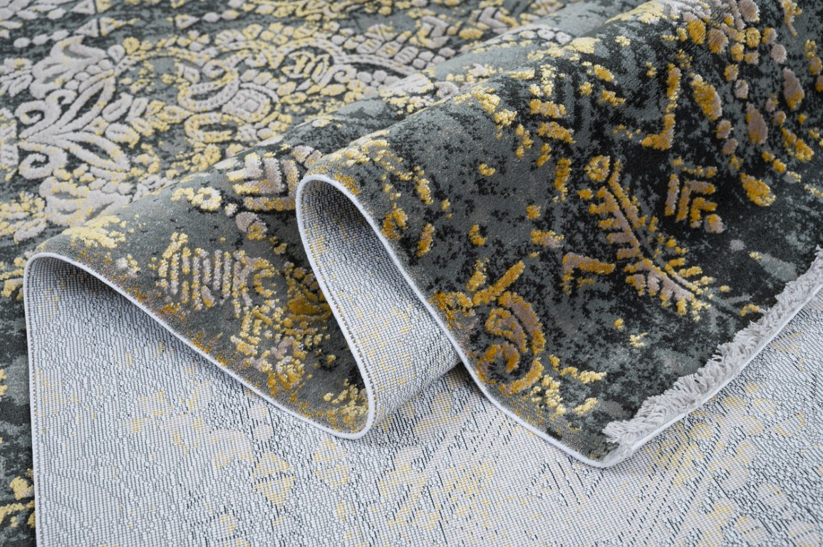 Thảm Trang Trí Orsay 700 Grey -Yellow