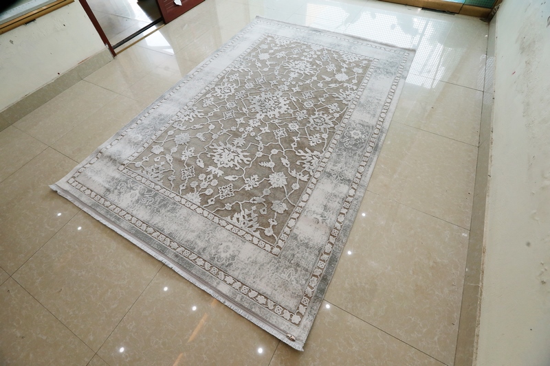 Thảm Trang Trí Opera 500 Beige Silver (cao Cấp)