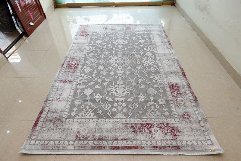 Thảm Trang Trí Opera 500 Silver Pink (cao Cấp)