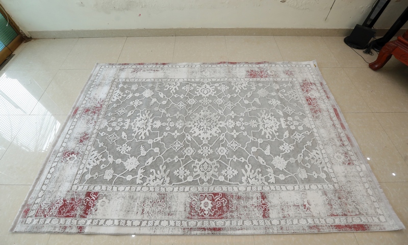 Thảm Trang Trí Opera 500 Silver Pink (cao Cấp)