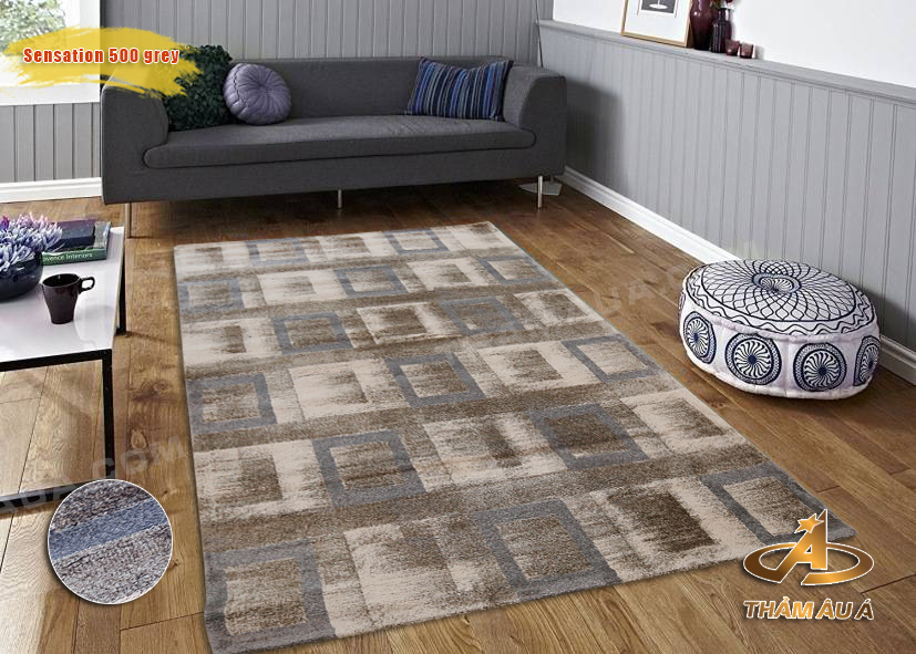Thảm Nhập Khẩu Sensation 500 Grey