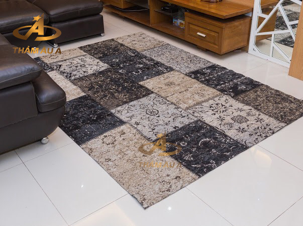 Thảm trang trí hiện đại Cocoon Silver 990