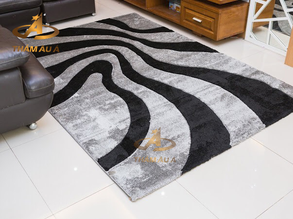 Thảm trang trí Lambada 452 Black-Silver
