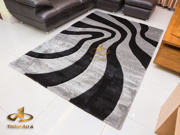Thảm trang trí Lambada 452 Black-Silver