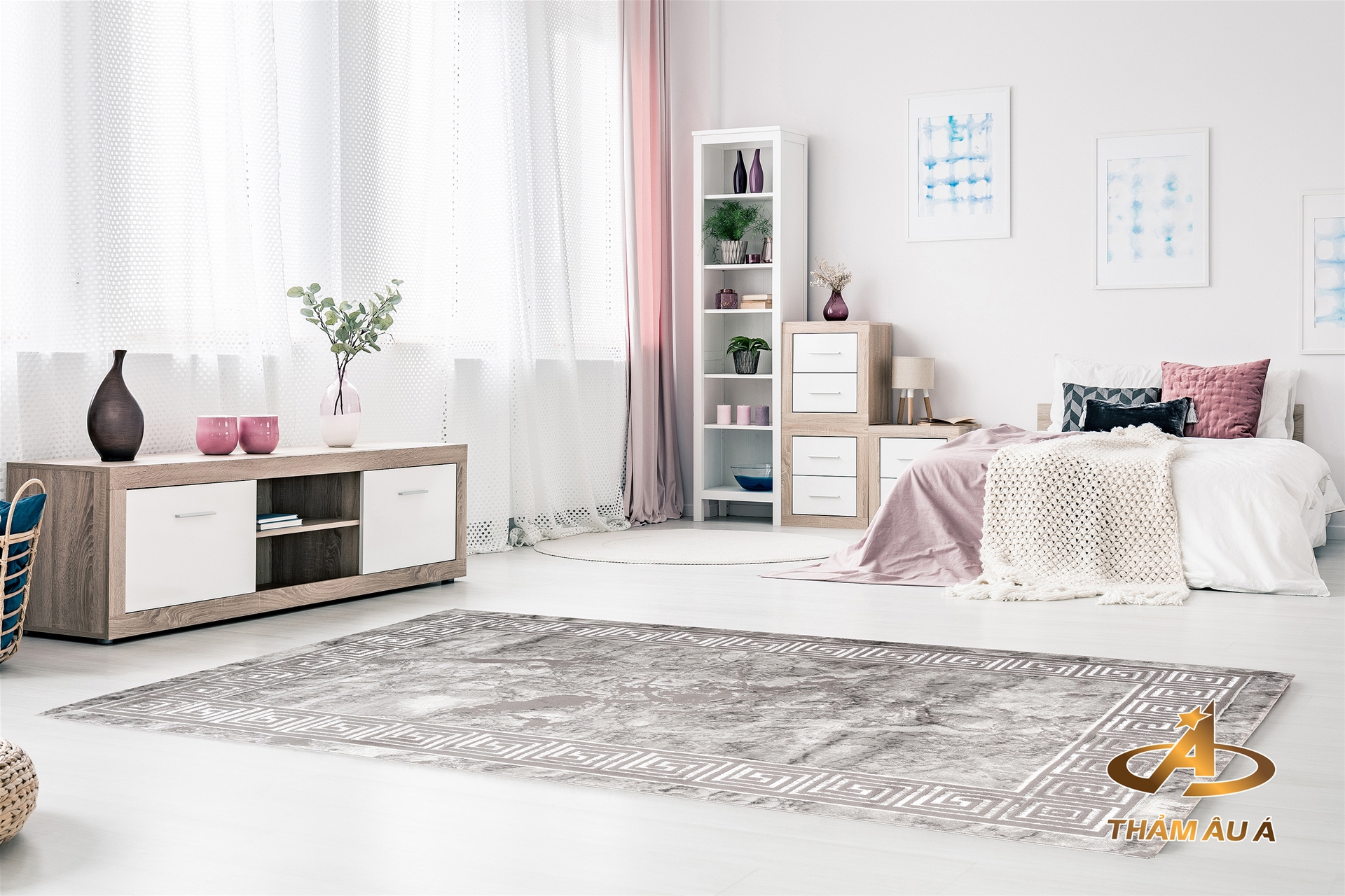 Thảm Trang Trí Marmaris 403 Silver