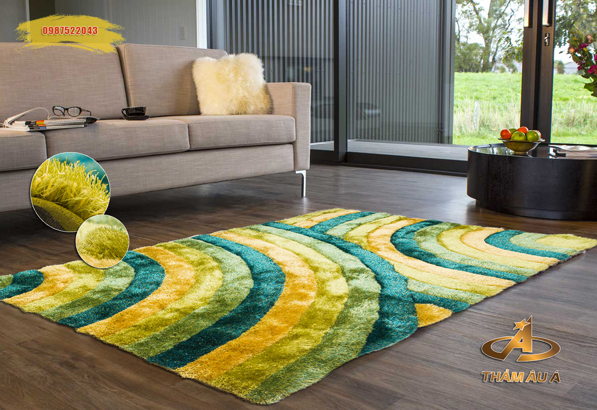 Thảm Trang Trí Lông Xù Olym Nhập Khẩu