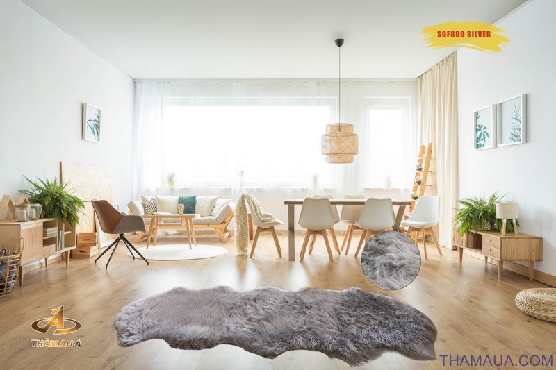 Thảm Trang Trí SOFTA 800 SILVER
