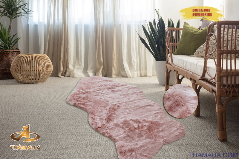 Thảm Trang Trí SOFTA 800 POWERPINK