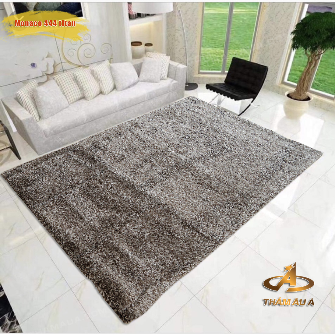 Thảm Lông Xù MONACO 444 Titan