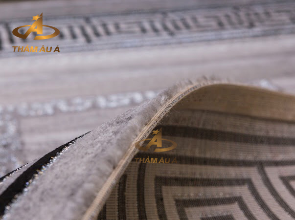 Thảm Trang Trí Nhập Khẩu Aura Silver