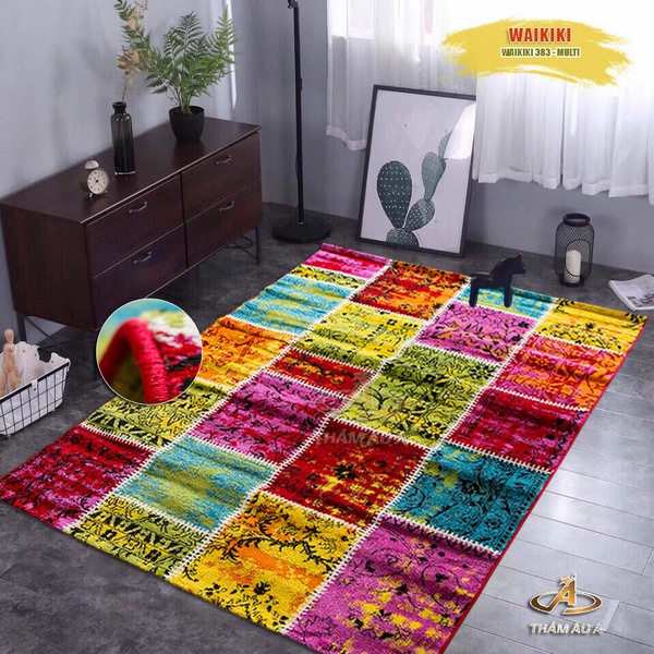 Mẫu thảm  phòng khách WAIKIKI 383 – MULTI