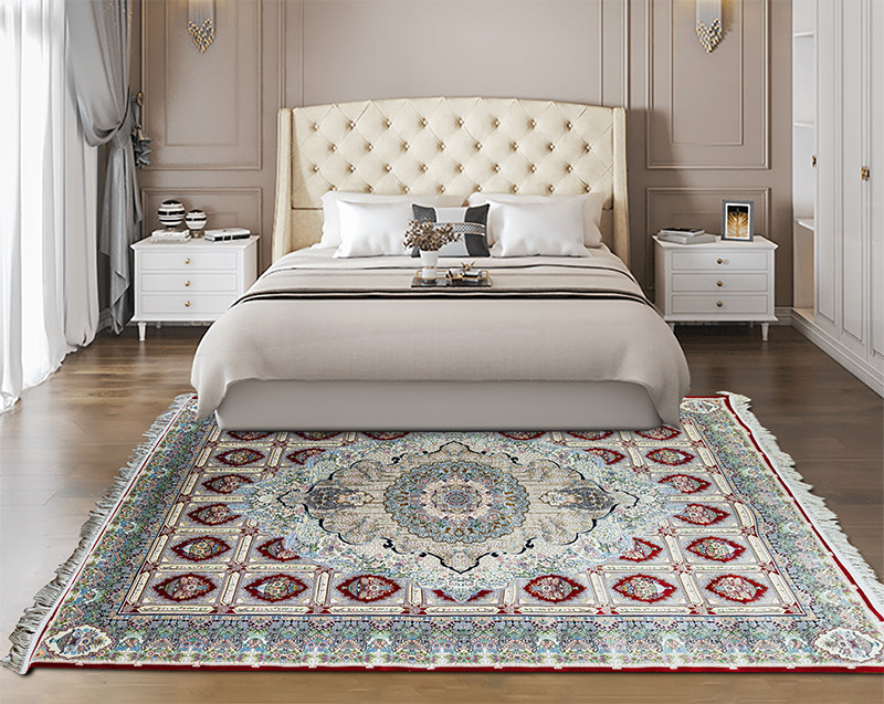 Thảm Nhập Khẩu Iran Khatoom Silver 1200