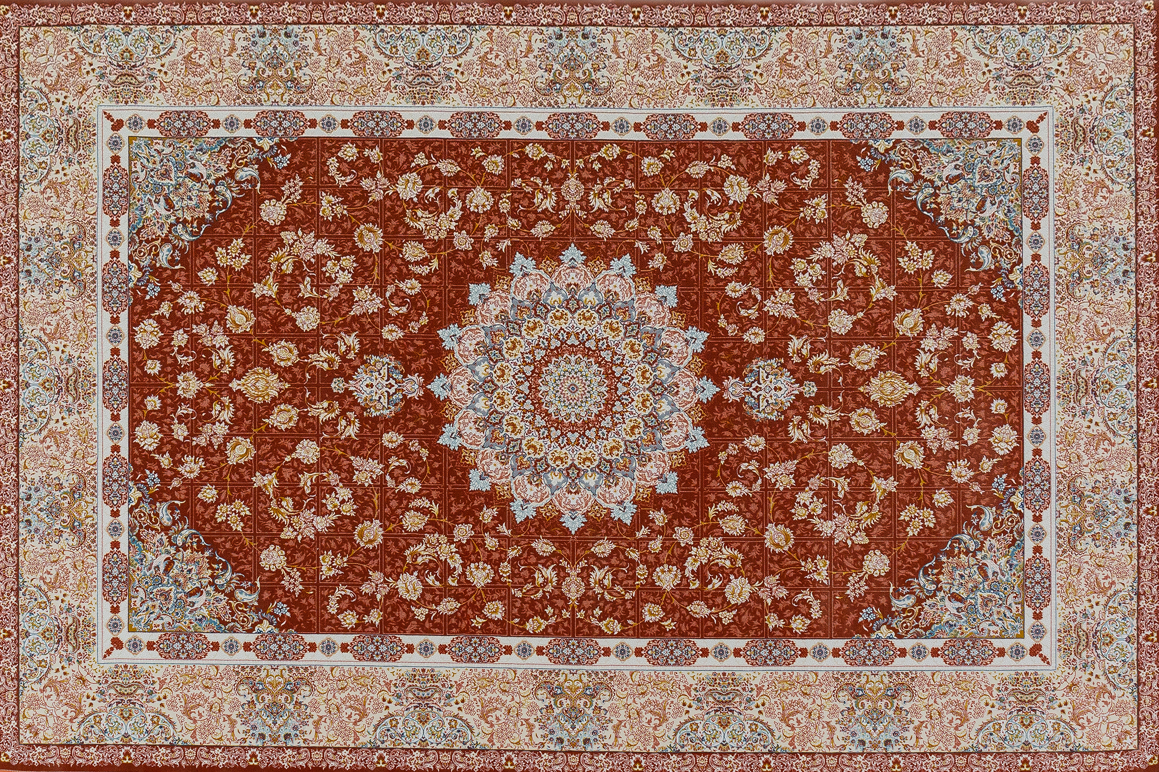 Thảm Nhập Khẩu Iran Pichak Red 1200